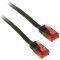 INLINE PATCH CABLE FLAT U/UTP CAT.6 3M BLACK
