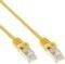 INLINE PATCH CABLE F/UTP CAT.5E YELLOW 10M