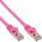 INLINE PATCH CABLE SF/UTP CAT.5E PINK 7.5M