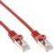 INLINE PATCH CABLE SF/UTP CAT.5E RED 7.5M