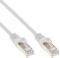 INLINE PATCH CABLE SF/UTP CAT.5E WHITE 7.5M