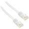 INLINE PATCH CABLE FLAT U/UTP CAT.6 7M WHITE