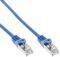 INLINE PATCH CABLE F/UTP CAT.5E BLUE 20M