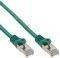 INLINE PATCH CABLE SF/UTP CAT.5E GREEN 20M