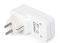 ENERGENIE EG-ACU2-01-W SINGLE AC SOCKET PASS-THROUGH USB CHARGER X2 2.1A WHITE