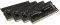 RAM HYPERX HX424S15IBK4/16 16GB (4X4GB) SO-DI...