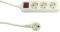 REV 3-WAY POWER STRIP   1.4M WHITE