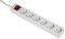 HAMA 108833 6-WAY POWER STRIP   5M WHITE