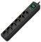 BRENNENSTUHL ECO LINE 6 SOCKET BLACK �� �����...