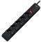 CRYPTO POWERSTRIP [SP-05] SURGE 5 SOCKET BLAC...