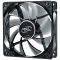 DEEPCOOL WINDBLADE 120W SEMI-TRANSPARENT BLACK FAN 120MM WITH WHITE LED