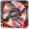 DEEPCOOL WINDBLADE 80R SEMI-TRANSPARENT BLACK FAN 80MM WITH RED LED