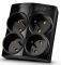 ACAR SURGE PROTECTOR X4 4 SOCKETS BLACK