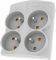 ACAR SURGE PROTECTOR X4 4 SOCKETS GREY