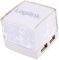 LOGILINK UA0117 CUBE USB 2.0 4-PORT HUB ILLUMINATED WHITE