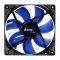 AEROCOOL LIGHTNING LED FAN 120MM BLUE