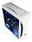 CASE BITFENIX AURORA MIDI TOWER - WHITE TEMPERED GLASS WINDOW