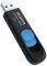 ADATA DASHDRIVE UV128 32GB USB3.0 FLASH DRIVE BLACK/BLUE