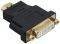 HAMA 34036 COMPACT ADAPTER HDMI PLUG - DVI-D SOCKET GOLD-PLATED BLACK