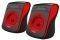 ESPERANZA EP140KR FLAMENCO 2.0 USB STEREO SPEAKERS BLACK/RED