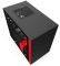 CASE NZXT H210I MINI-ITX TOWER BLACK-RED