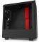 CASE NZXT H510 COMPACT MID-TOWER CASE WITH TEMPERED GLASS BLACK/RED