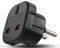 FOREVER TRAVEL ADAPTER EU/UK BLACK 