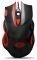 ESPERANZA EGM401KR WIRED MOUSE FOR GAMERS 7D OPTICAL USB MX401 HAWK BLACK/RED