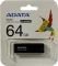 ADATA AUV260-64G-RBK 64GB USB 2.0 FLASH DRIVE MIRROR BLACK
