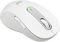 LOGITECH 910-006240 SIGNATURE M650 WIRELESS MOUSE LEFT-HANDED LARGE OFF-WHITE