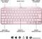  LOGITECH MX KEYS MINI WIRELESS ILLUMINATED ROSE