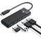 ORICO PAPW4A-C3-015-BK-EP HUB 4IN1 USB A3.0X4