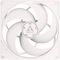 FAN ARCTIC P14 PWM PST WHITE/WHITE