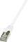 LOGILINK PATCH CABLE CAT.6 F/UTP, WHITE, 5M, ECONLINE LOGILINK PATCH CABLE CAT.6 F/UTP, WHITE, 5M, ECONLINE