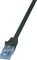 LOGILINK PATCH CABLE CAT.6A U/UTP, BLACK,  5M