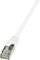 LOGILINK PATCH CABLE CAT.6 F/UTP, WHITE,  2M,...