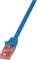 LOGILINK PATCH CABLE CAT.6 U/UTP BC BLUE, 2M ...