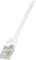 LOGILINK PATCH CABLE CAT.6 U/UTP WHITE  1M EC...