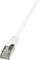 LOGILINK PATCH CABLE CAT.6 F/UTP, WHITE, 20M,...