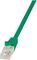 LOGILINK PATCH CABLE CAT.6 U/UTP GREEN  2M ECONLINE