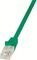 LOGILINK PATCH CABLE CAT.6 U/UTP GREEN  3M EC...