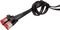 LOGILINK PATCH CABLE FLAT CAT.6A SHIELDED  2M BLACK