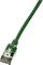 LOGILINK PATCH CABLE CAT.6A TPE SLIMLINE GREE...