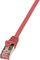 LOGILINK PATCH CABLE CAT.6 U/UTP RED  0,50M E...