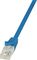 LOGILINK PATCH CABLE CAT.6 U/UTP BLUE  0,25M ...