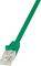 LOGILINK PATCH CABLE CAT.5E U/UTP  5M GREEN