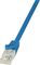 LOGILINK PATCH CABLE CAT.6 U/UTP BLUE  0,50M ...