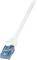 LOGILINK PATCH CABLE CAT.6A U/UTP, WHITE,  0,...