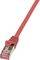 LOGILINK PATCH CABLE CAT.6 S/FTP RED  1M, PRI...