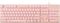 WHITE SHARK LED KEYBOARD GK-003441 TACHI US LAYOUT PINK TACHI-P-US
